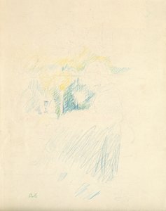 Zittend Jong Meisje, 1888 door Berthe Morisot